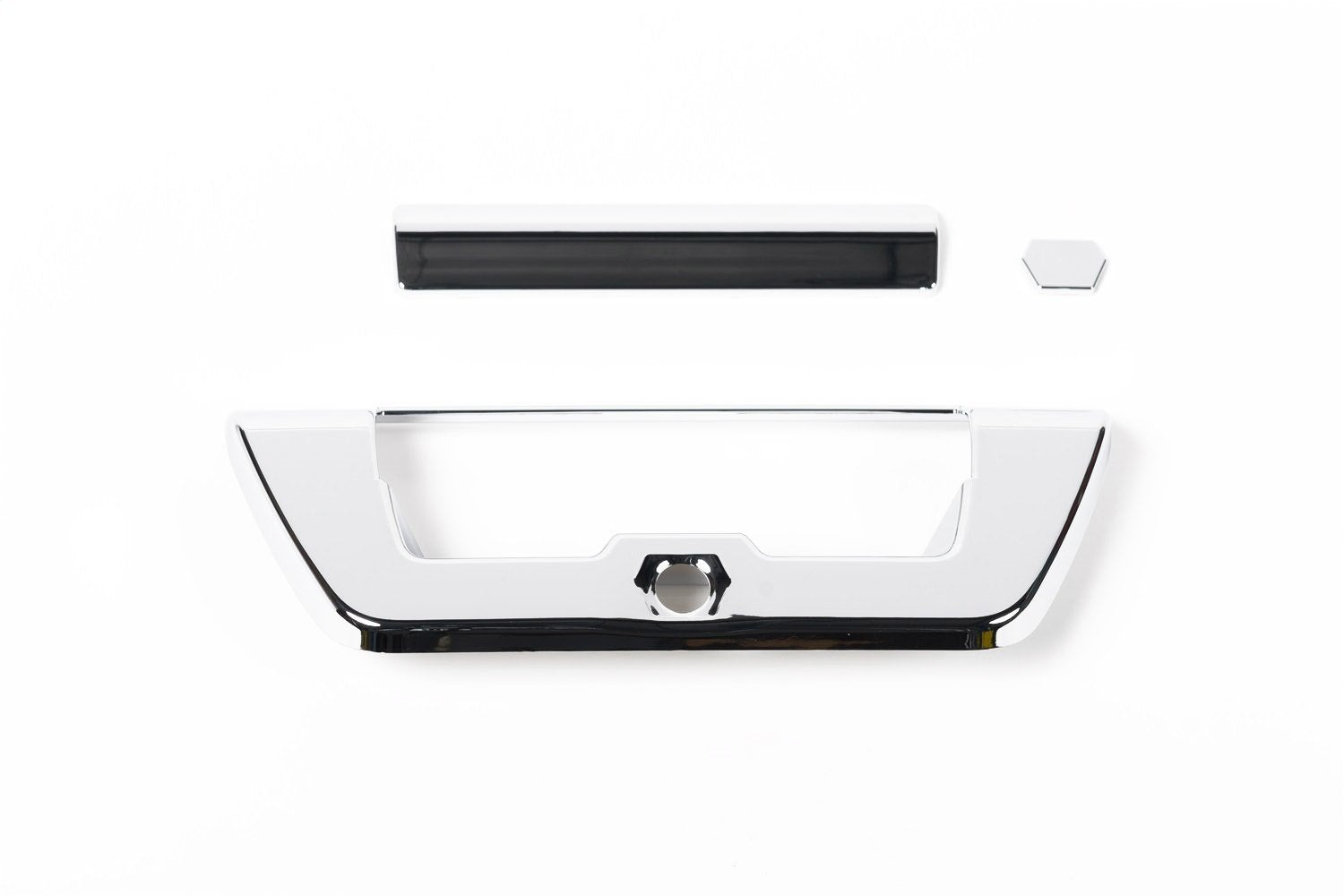 Putco 401068 Tailgate Handle Cover For Ford F-150, Chrome