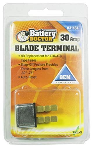 WirthCo 31184 Circuit Breaker(Type 1 Blade Style), 1 Pack