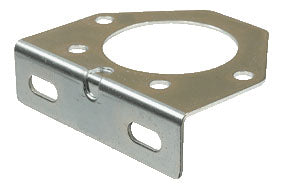Pollak | 11-771E | 7-Way Zinc Plated Trailer Wiring Connector Mounting Bracket