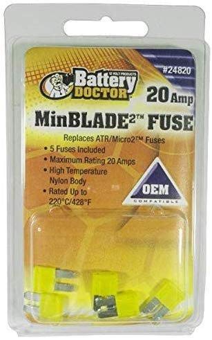 WIRTHCO ENGINEERING Inc 18-1140 24820 Fuse Minblade 20A 5-Pack