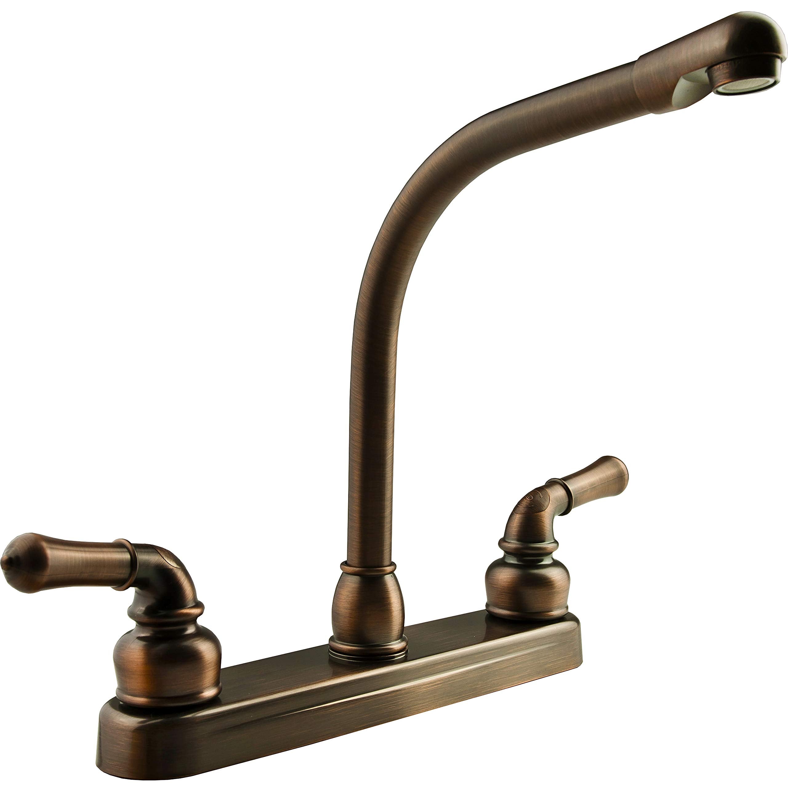 Dura Faucet | DF-PK210C-ORB | Classical Hi-Rise RV Kitchen Faucet Oil Rubbed Bronze