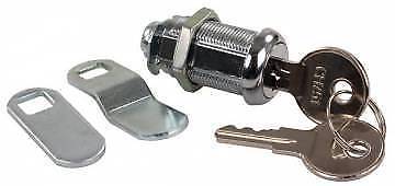 JR Products 00325 1-1/8" Ch751 Keyed Compartment Door Cam lock