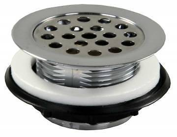 JR Products 95175 2" Chrome Shower Strainer