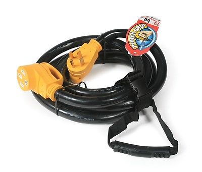 Camco 55194 PowerGrip 50A 15' Extension Cord with Handles