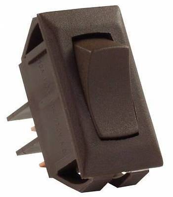 JR Products 12715 Brown 2 Pin Momentary-On/Off Switch