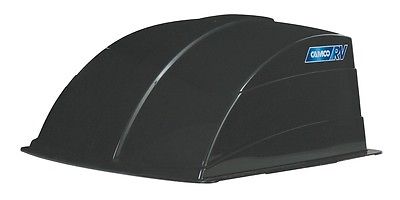 Camco 40443 14" x 14" Black Vent Lid Cover with Removable Louvers