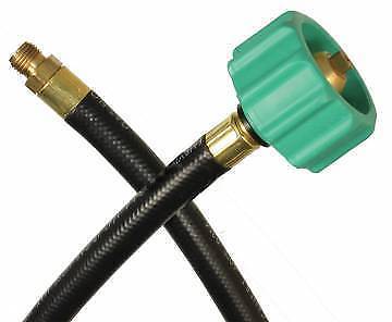 JR Products 07-30725 15" QCC1 to 1/4"IMF Propane Pigtail Hose