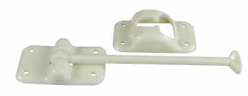 JR Products 10454 6" Colonial White T-Style Door Holder