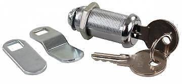 JR Products 00335 1-3/8" Ch751 Keyed Compartment Door Cam lock