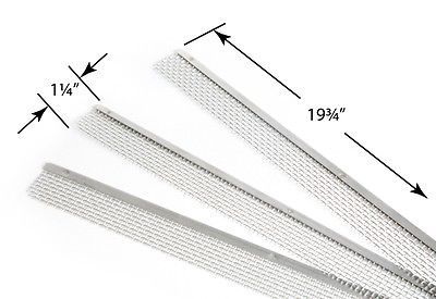 Camco 42148 1-1/4" x 19-3/4" Refrigerator Vent Flying Insect Screen - 3pk