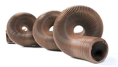 Camco 39631 20' 15 Mils Brown HTS Heavy Duty Vinyl Sewer Hose