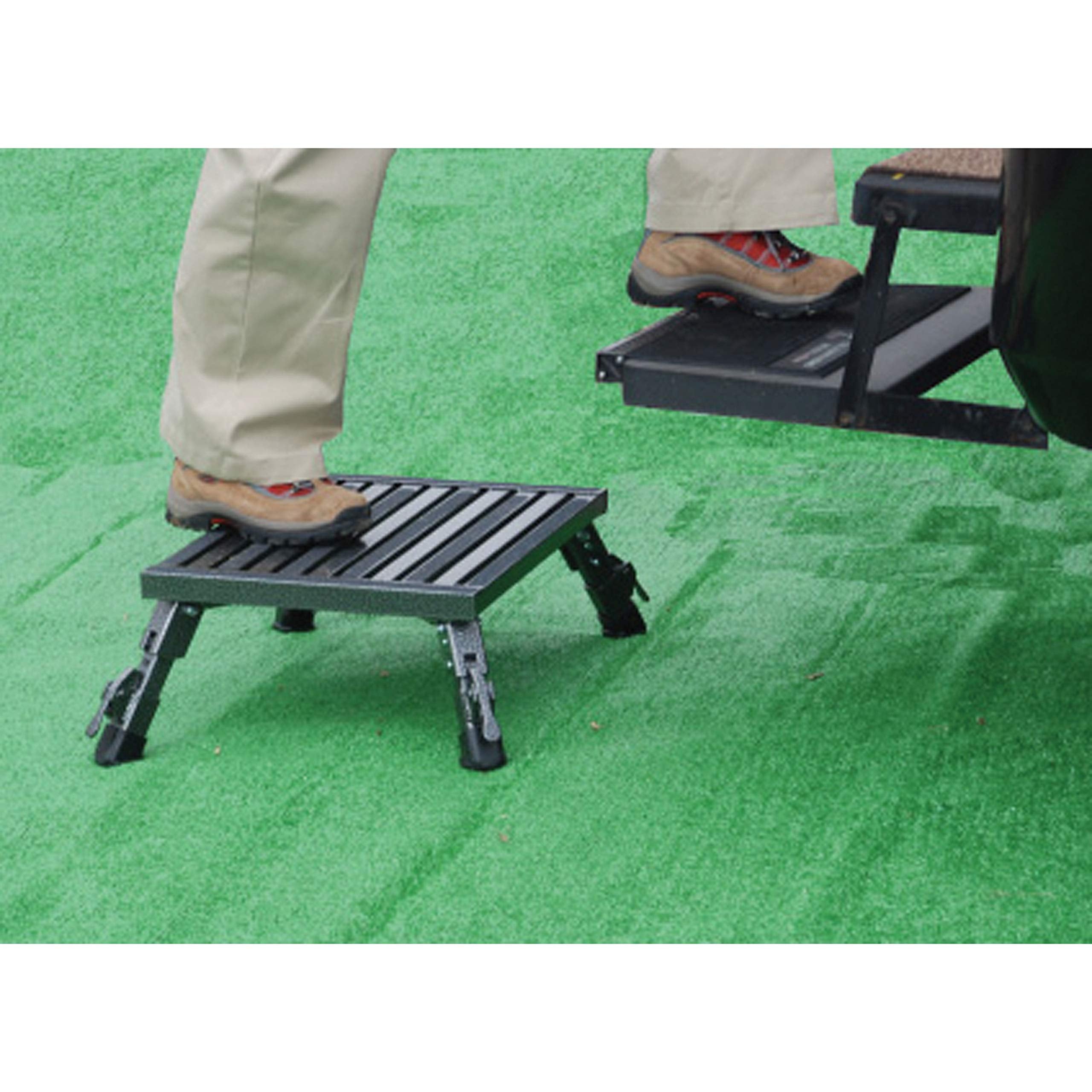 Safety Step A-10C-G Folding Step Adjustable Height