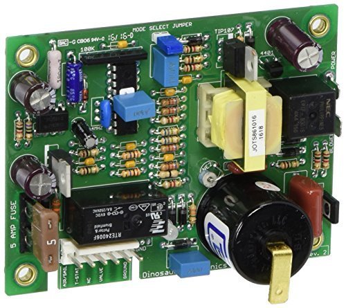 Dinosaur Electronics | FAN 50 PLUS PINS | 12V DC Universal Ignitor Board with Fan Control