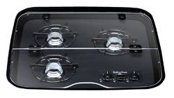 Suburban 2990A Flush Mount Glass Cover for 3-Burner Drop-In RV Cooktop