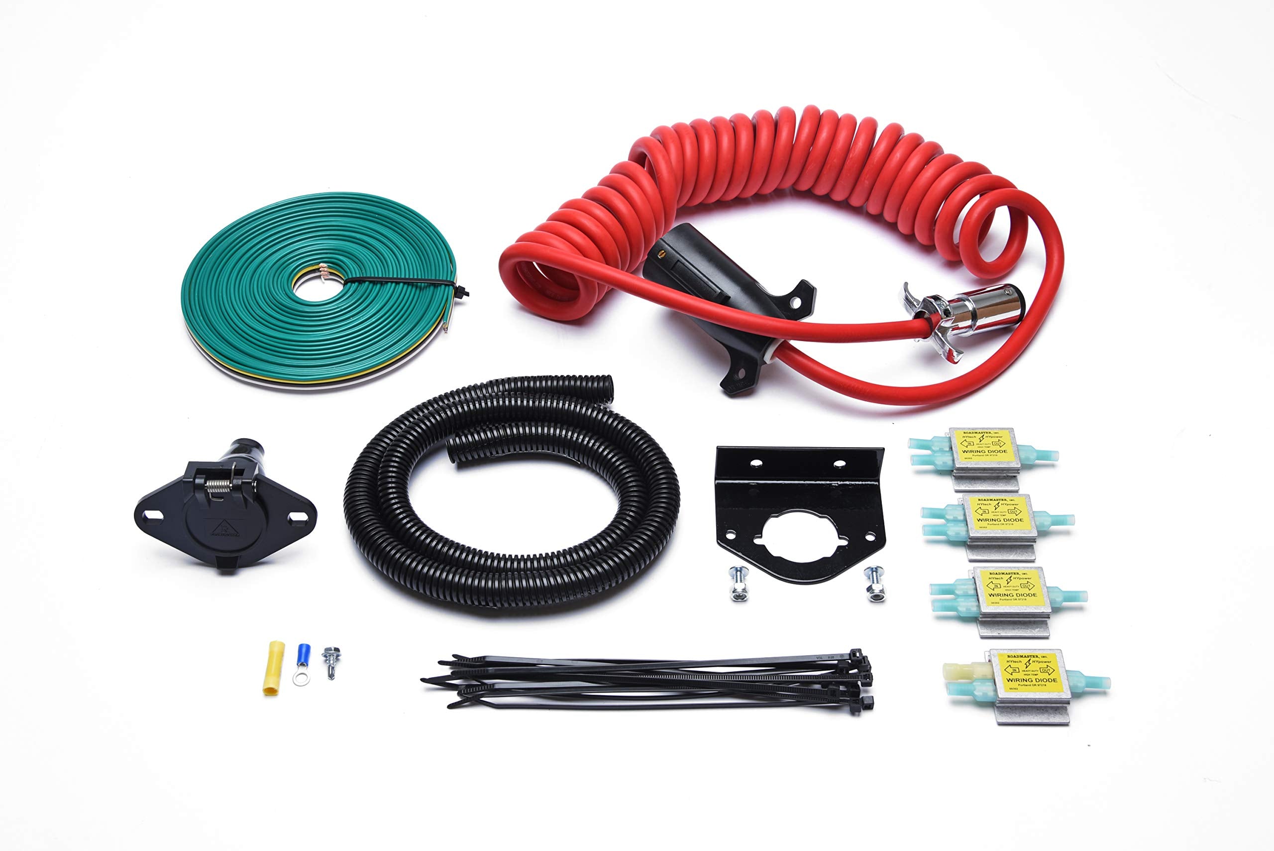 Roadmaster 15267 All-In-One Towed Vehicle Wiring Kit for 6- to 7-wire Towing Combinations