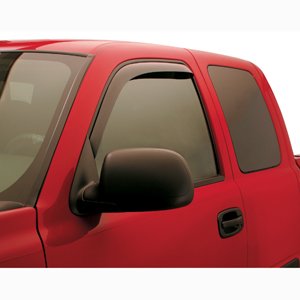 Trail FX 2503 Window Vent Tape-On Smoke Acrylic Set of 2 Ford F-250 F350