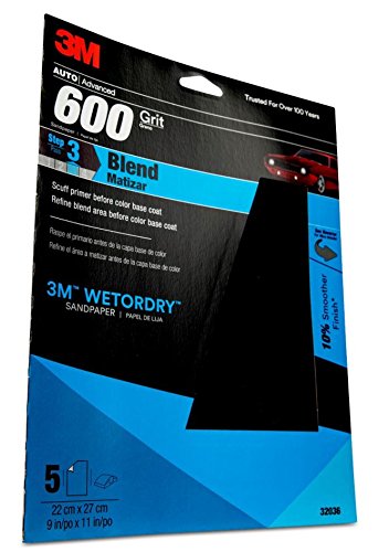 3M 32036 Imperial Wetordry 9x11-Inch P600 Grit Sheet