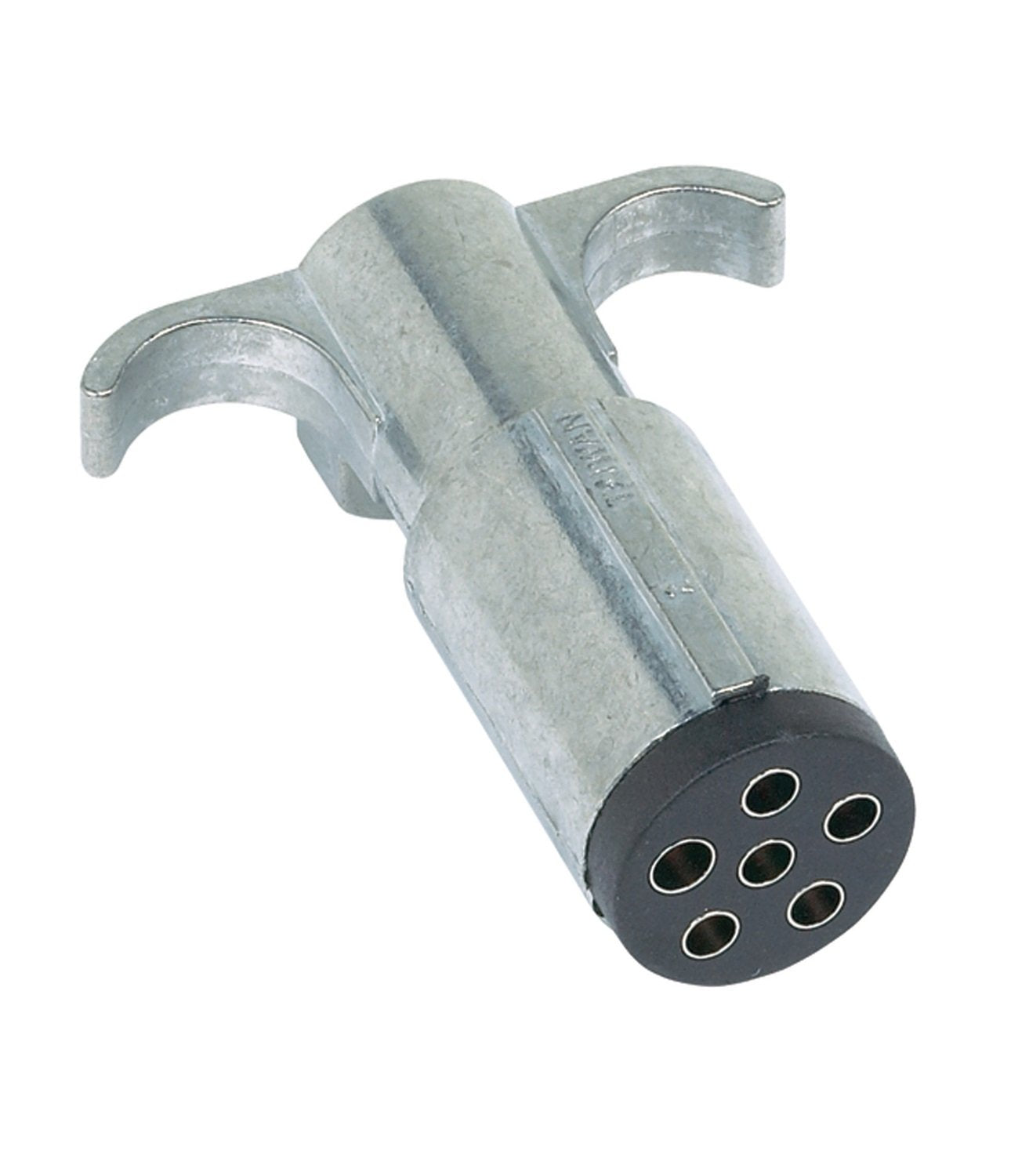 Hopkins Towing Solution 48445B 6-Pole Round Trailer End Connector Bulk 6-Pole Round Trailer End Connector