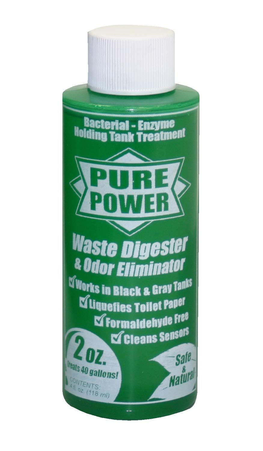 Valterra V22004 'Pure Power' Waste Digester and Odor Eliminator - 2 oz. Bottle