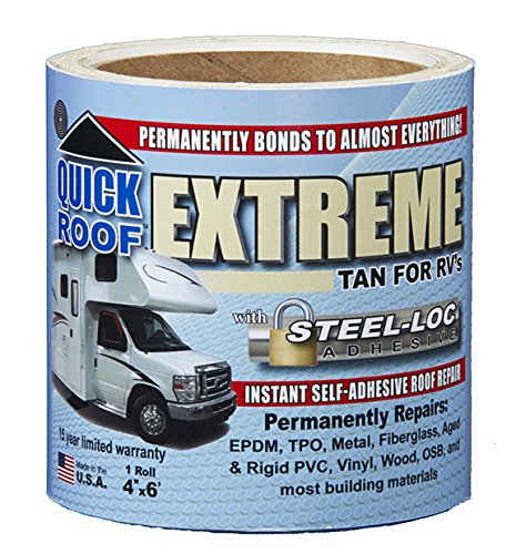 Cofair T-UBE406 Quick Roof Extreme - TAN for RV's 4"x6'