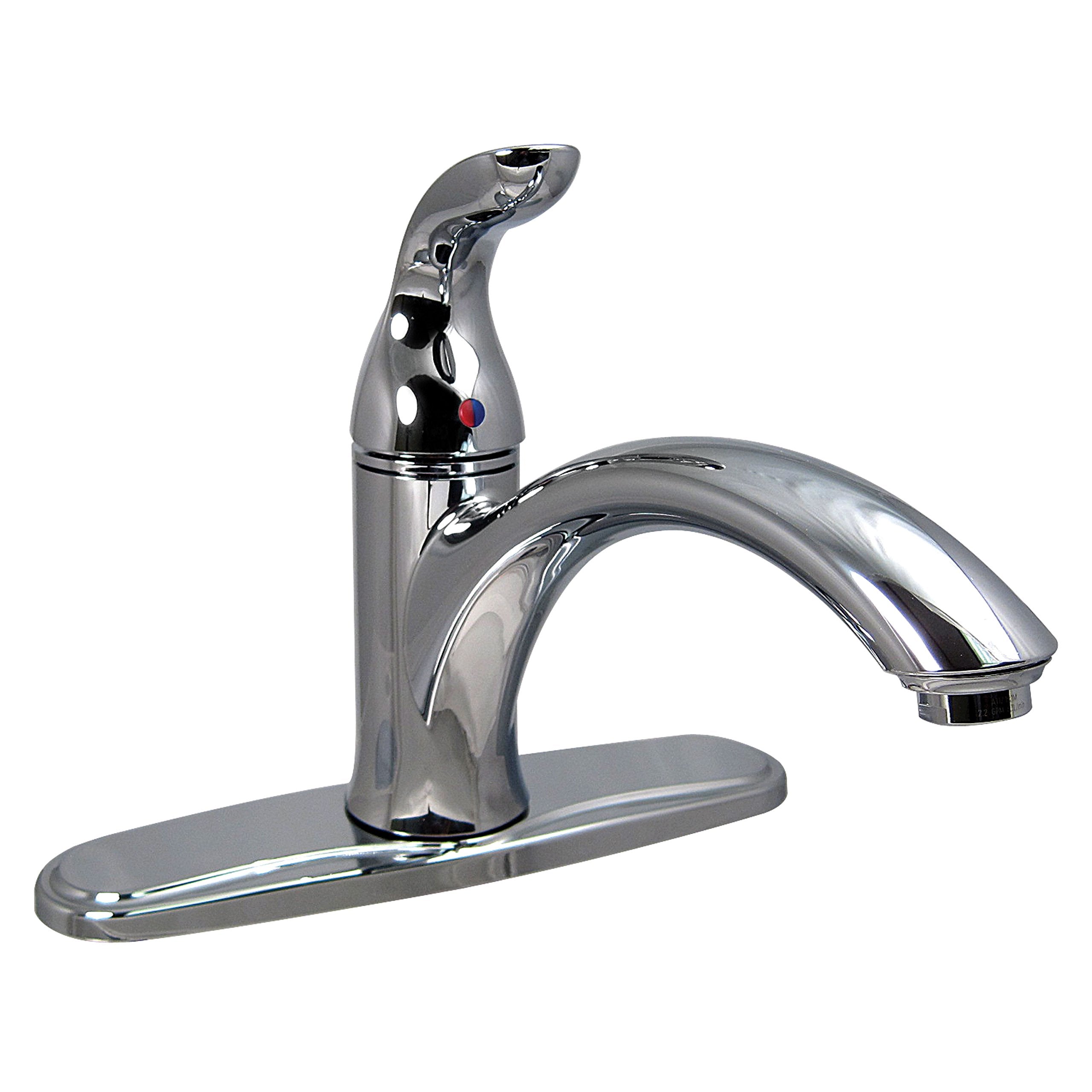 Phoenix PF231322 Single Handle Kitchen Faucet, Chrome with Side Sprayer
