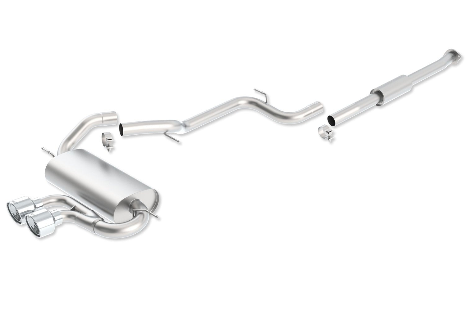 Borla 140504 Cat-Back Exhaust System for Ford Focus ST