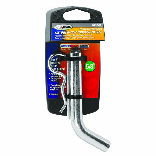 Tow Ready 63240 5/8" Grooved Style Hitch Pin and Clip (2" Sq. Receivers)