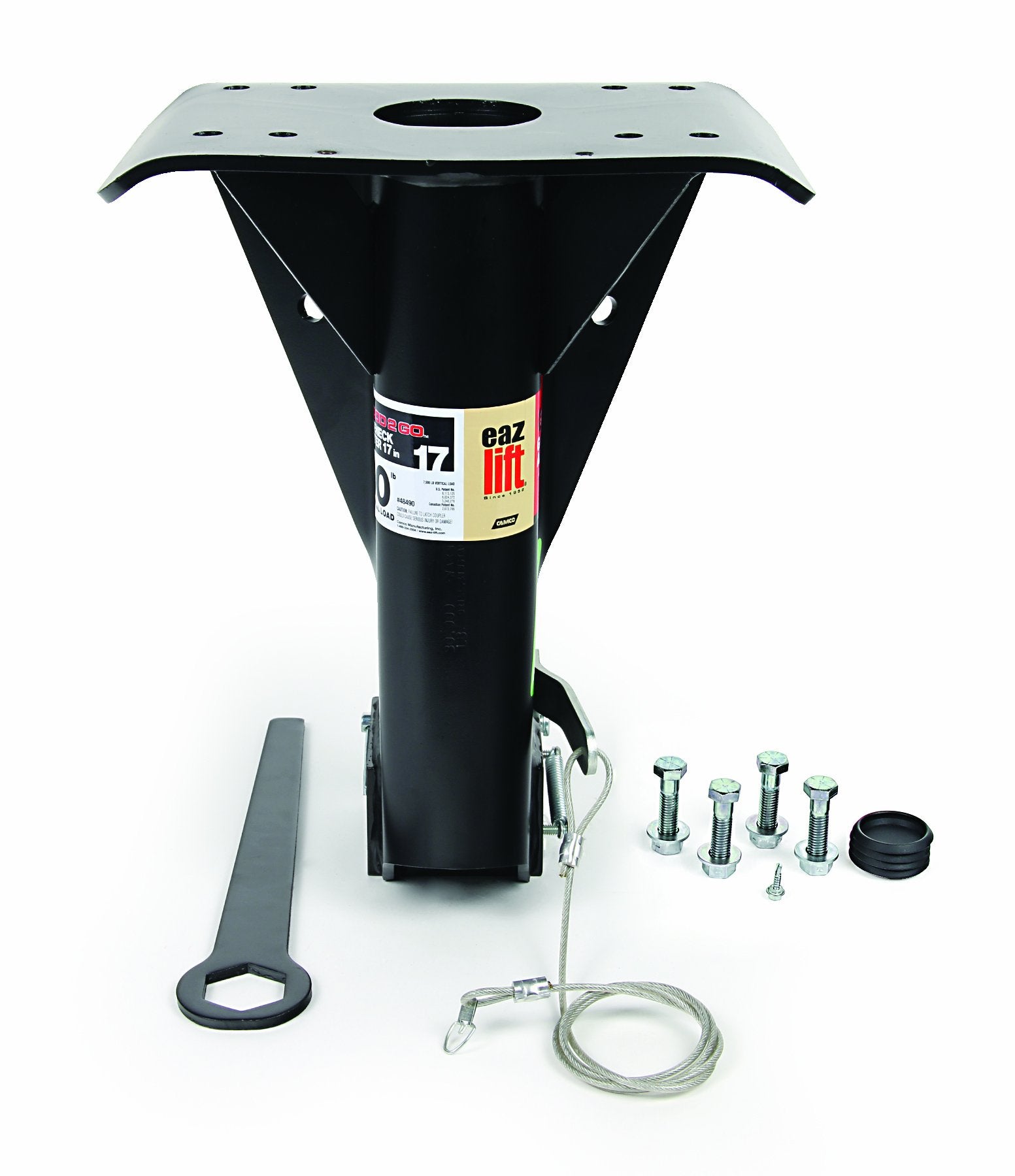 EAZ LIFT 17" Gooseneck Adapter, Includes All Installation Parts And Hardware (48490)