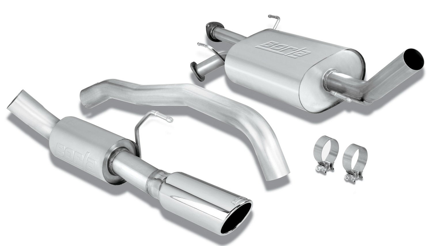 Borla 140277 Cat-Back Exhaust System - SEQUOIA '08 5.7L V8 AT 2+4WD
