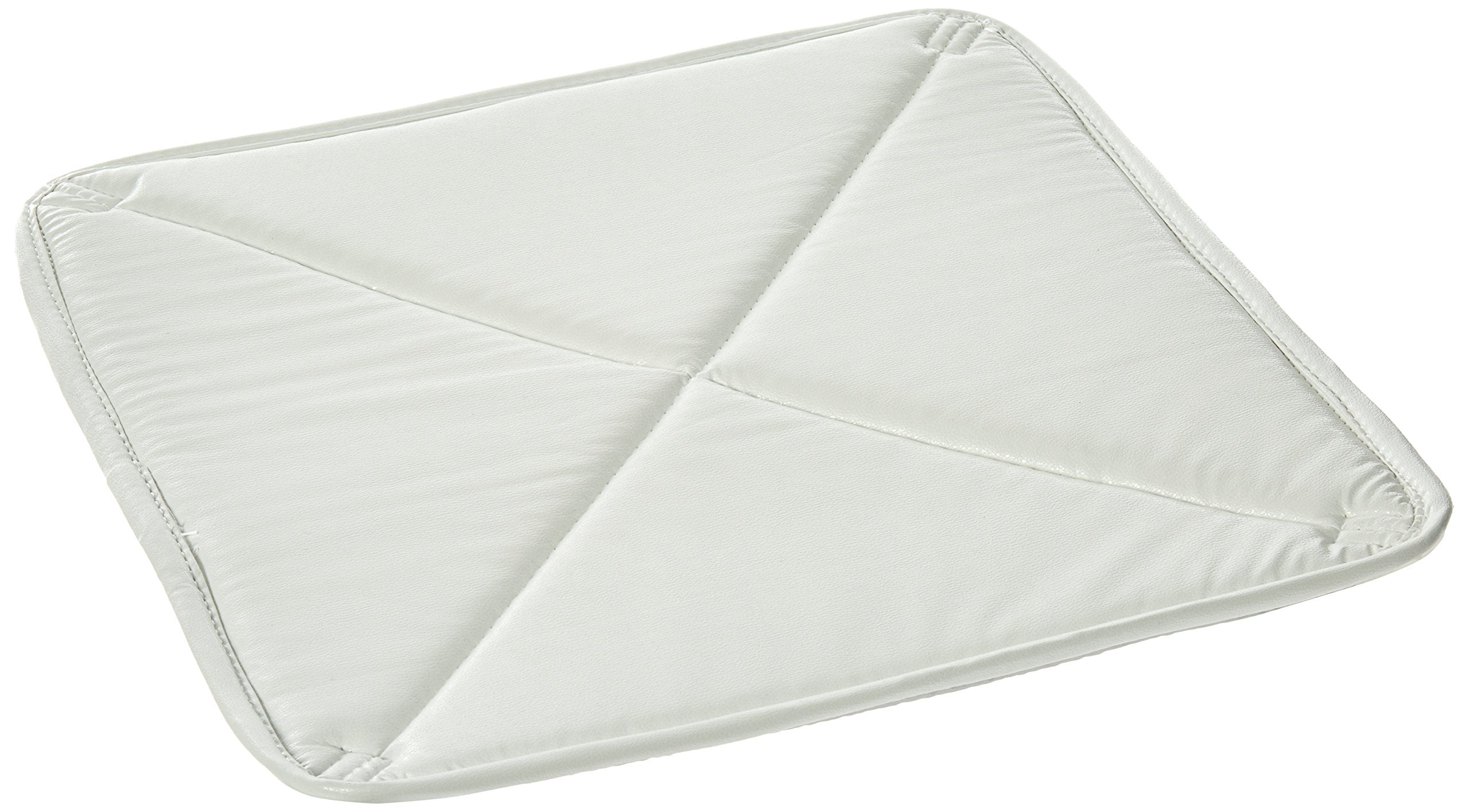 ADCO 7172 18" Deluxe Solar Vent Cover (White Over Silver Color)