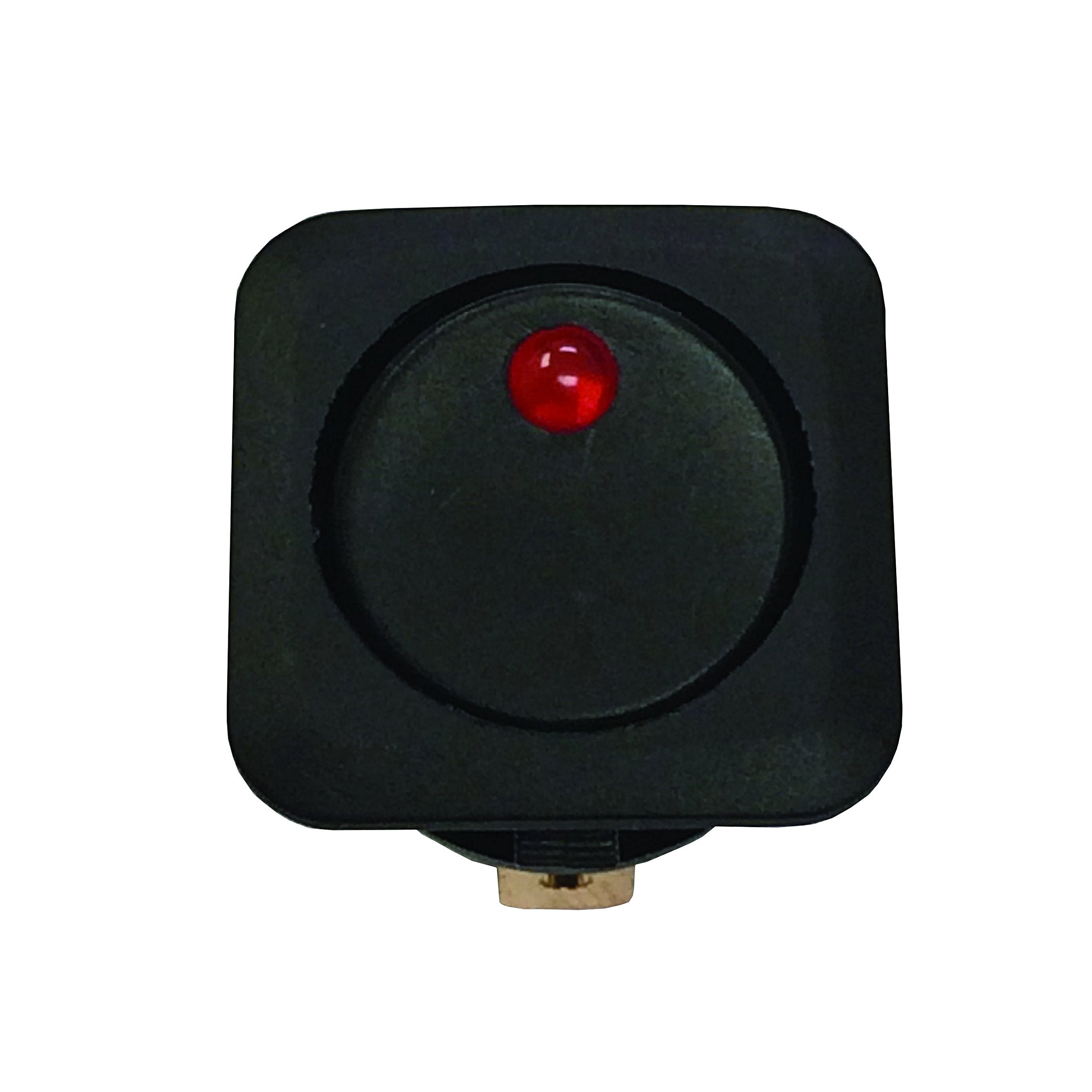 WirthCo 20550 Battery Doctor Red LED Illuminated Rocker Switch (ON/OFF 20 AMP)