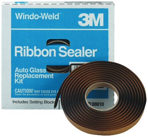 3M 08612 Window-Weld 3/8" x 15' Round Ribbon Sealer Kit