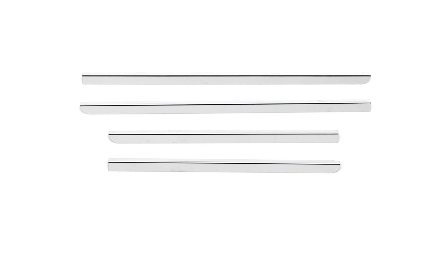 Putco 97501 Stainless Steel Window Trim,Chrome