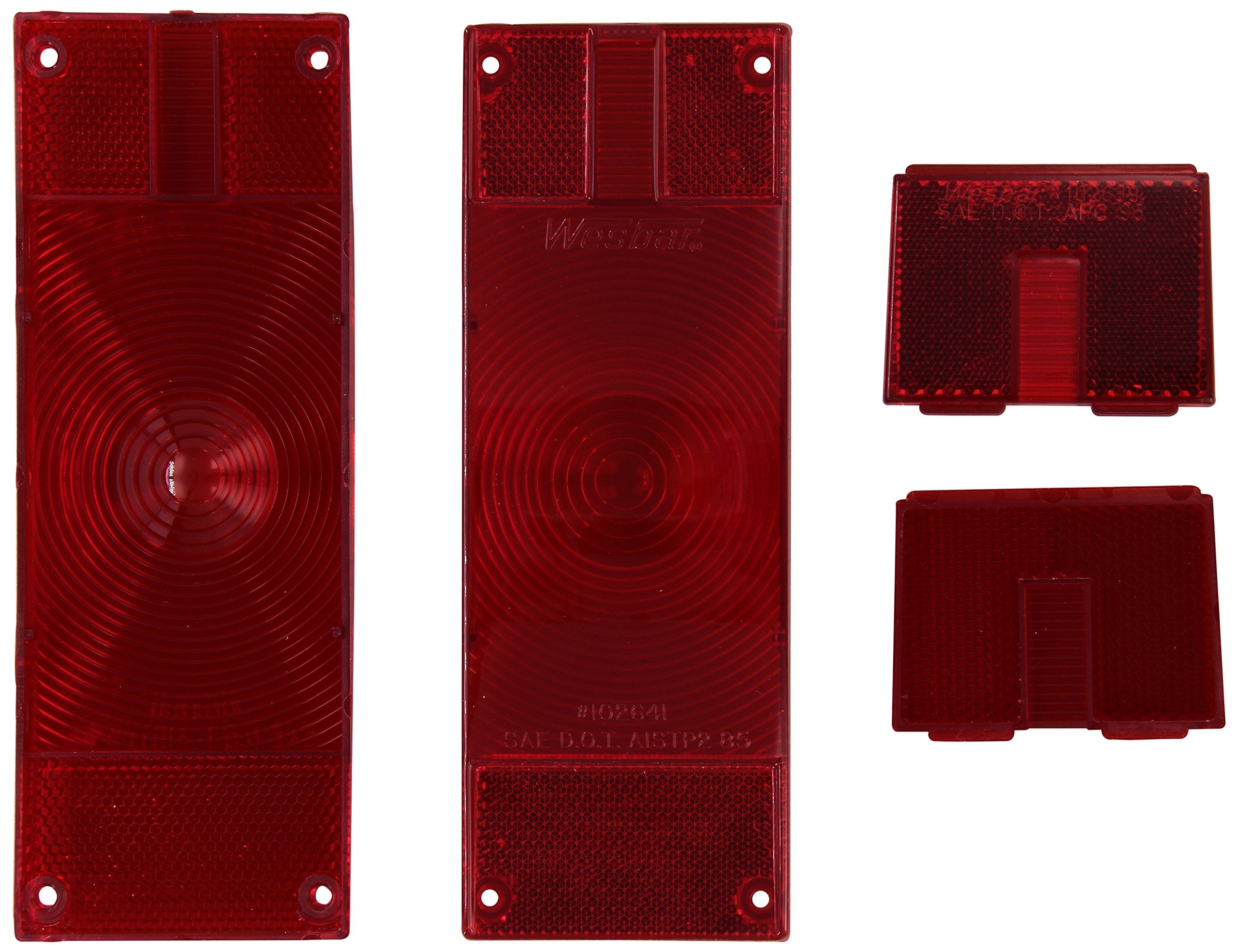 Wesbar 403336 Replacement Lens-Over 80" Low Profile Taillights