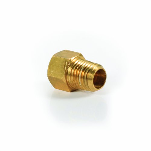 Camco 59953 Propane Fitting - 1/4" Male NPT x 1/4" Female Inverted Flare