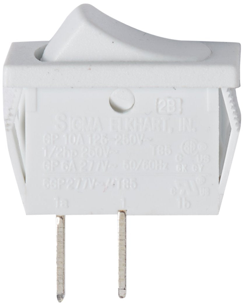 Diamond Group B256C White 12V Mini Switch
