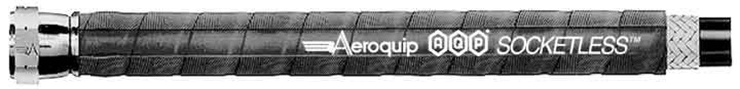 Aeroquip FCN0620 AQP Black -06AN Socketless Hose - 20 Feet
