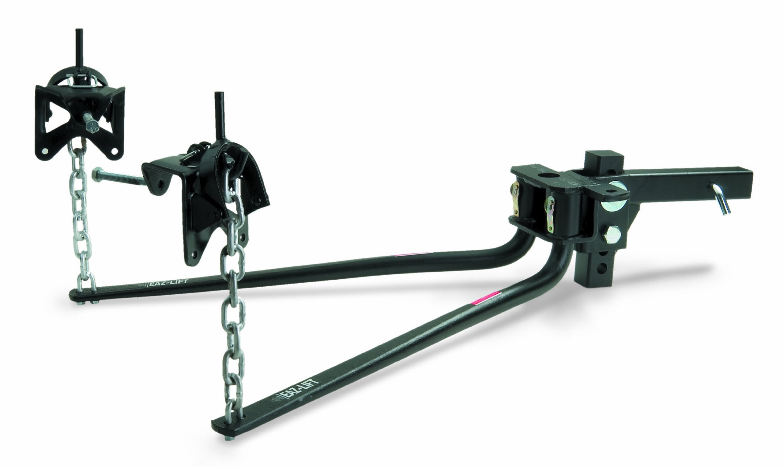 EAZ LIFT 48051 600 lbs Elite Bent Bar Weight Distributing Hitch with Adjustable Ball Mount and Shank (48051)