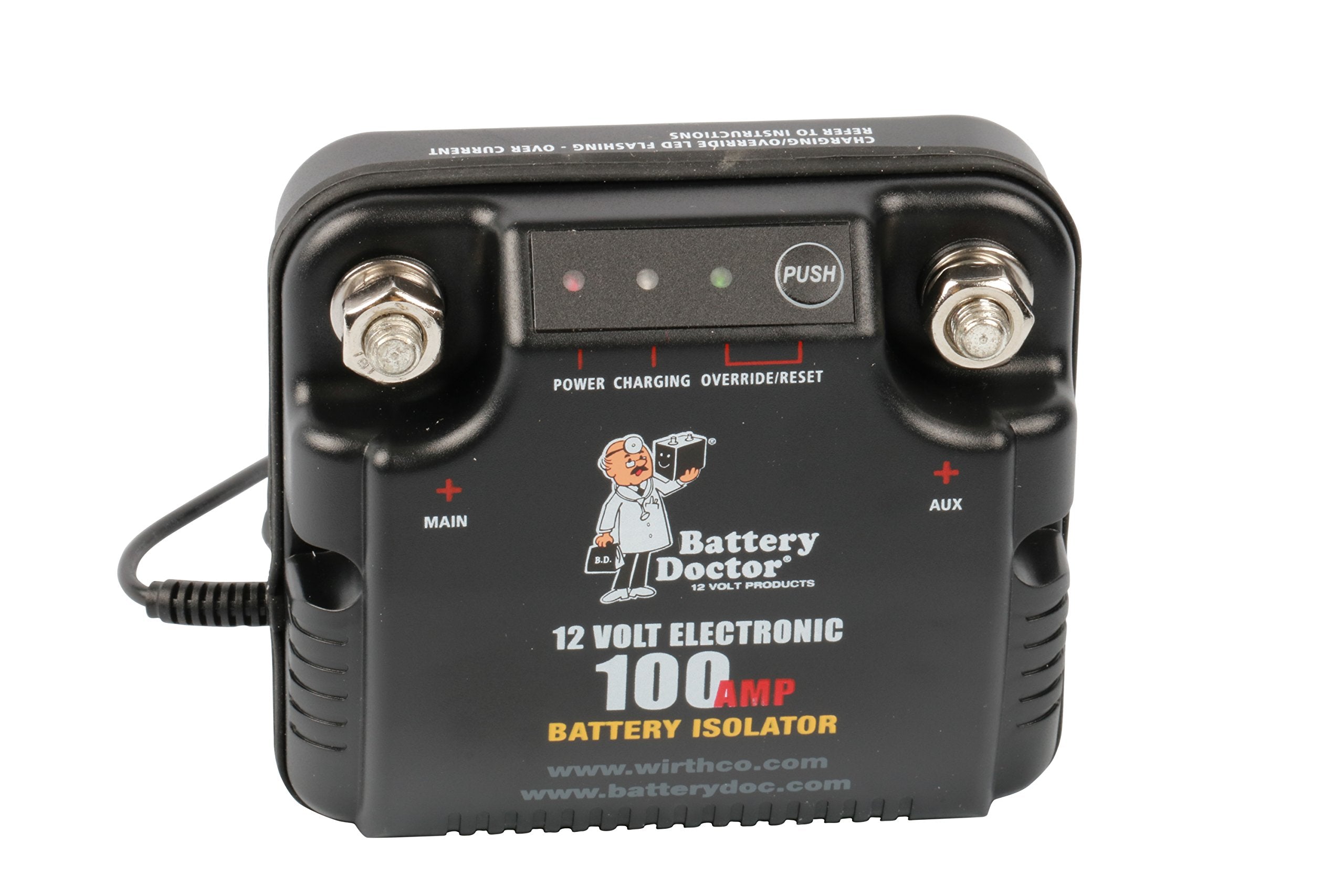 WirthCo 20090 Battery Doctor 75 Amp/100 Amp Battery Isolator