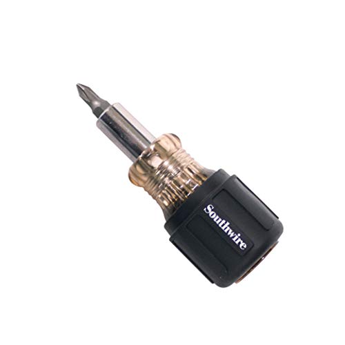 Southwire | SDS6N1 | 6-in-1 Stubby Multi-Bit Screwdriver