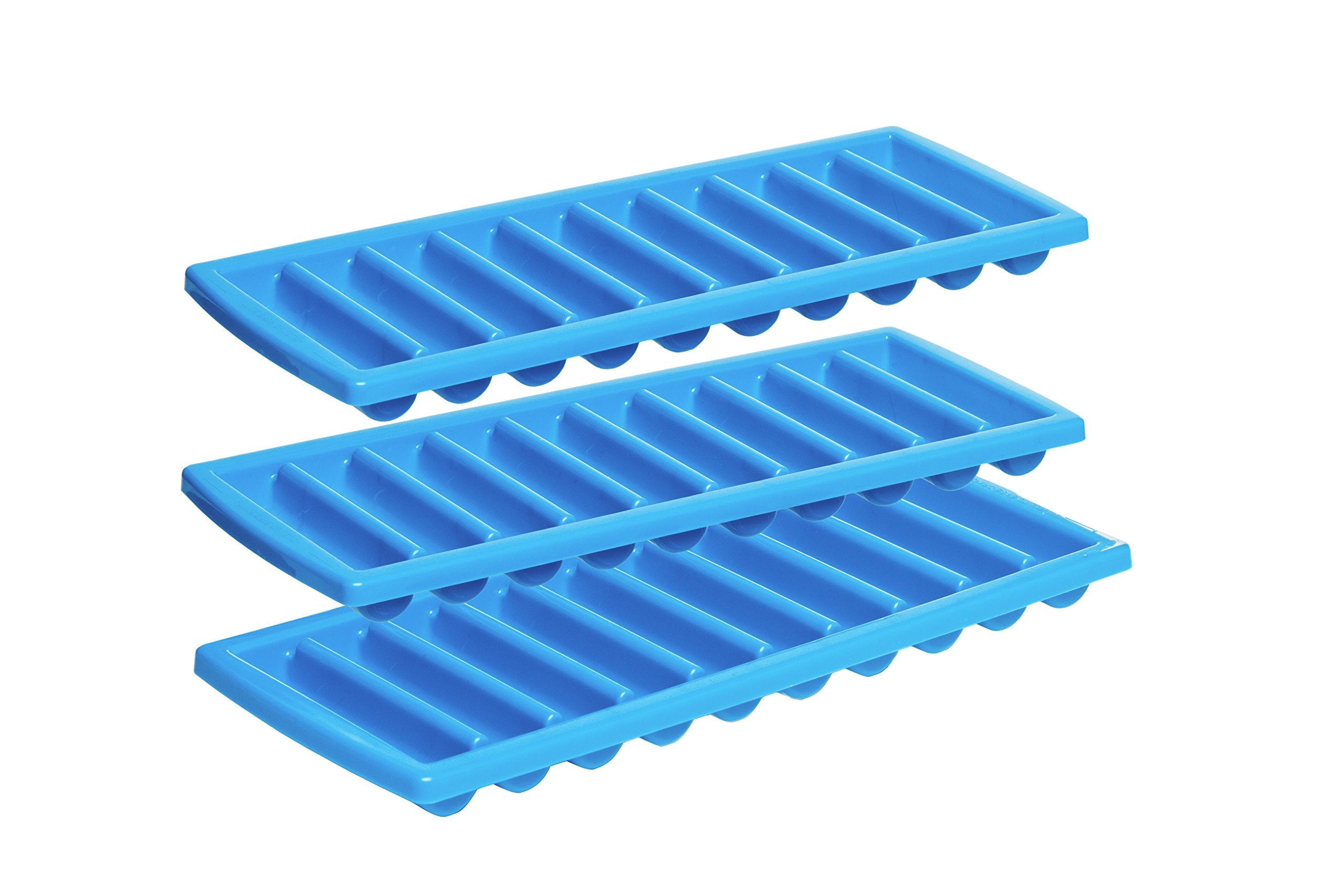 Prepworks by Progressive Icy Bottle Stick Trays - Set of 3, Ice Cube Tray, Cylinder Ice Cubes