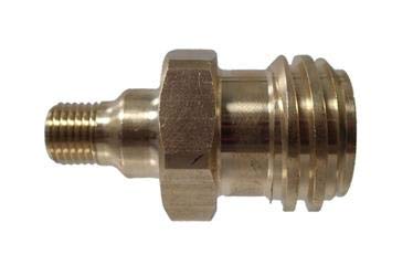 Mb Sturgis Adapter 1/4' X Male Conn. #791 (Ty 204129-Mbs