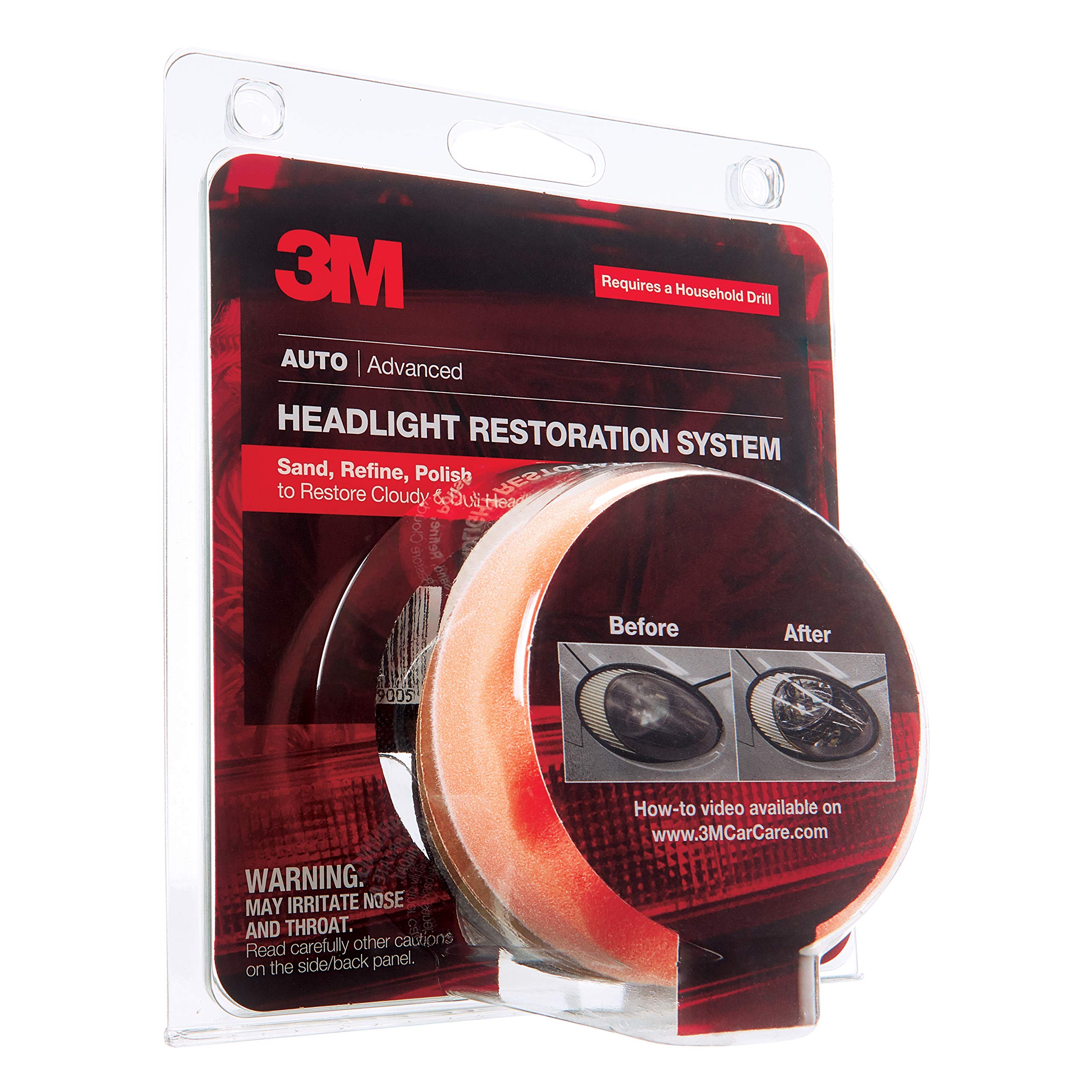3M 39008 Headlight Lens Restoration System