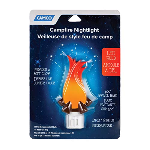 Camco 53087 RV Campfire Nightlight  (E/F)