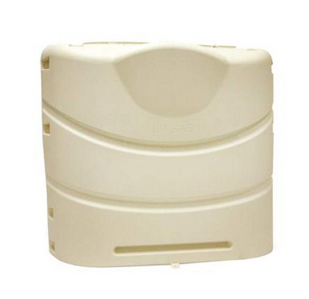 Camco 40532 Colonial White Propane Double Tank Cover