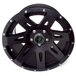 Rugged Ridge 15301.01 XHD Black Satin Wheel for Select Jeep Wrangler JK Models