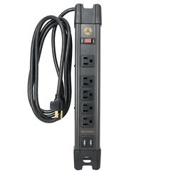 Southwire | 5127 | Magnetic 125 Volt Power Strip 5 Outlet 2 USB