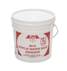 Alpha Systems 8011 Acrylic Water Based Bonding Adhesive (1 Gallon)