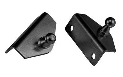 JR Products | BR-1015 | 10 Millimeter Angled Spring Mounting Bracket - 2 Pack