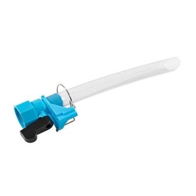 Camco | 40004 | Water Tank Filler with Shutoff Valve and Clip (Eng/Fr)
